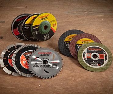 Freemans Power Abrasive & Cutting Disc Set