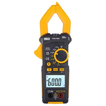 MECO 600A DC/AC TRMS Digital Clamp Meter (6000 Count)