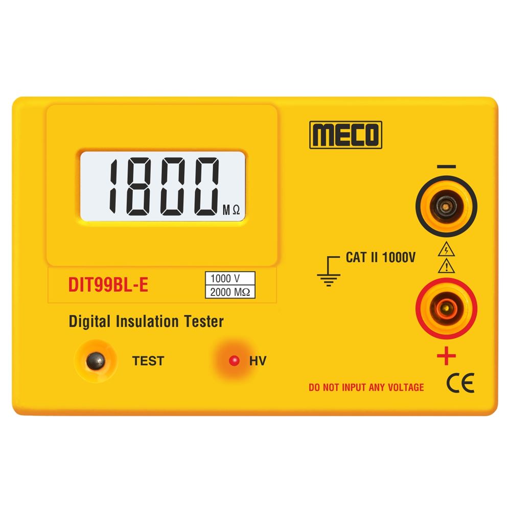MECO DIT 99BL-E Digital Insulation Tester (1000V, 2000MÎ©)