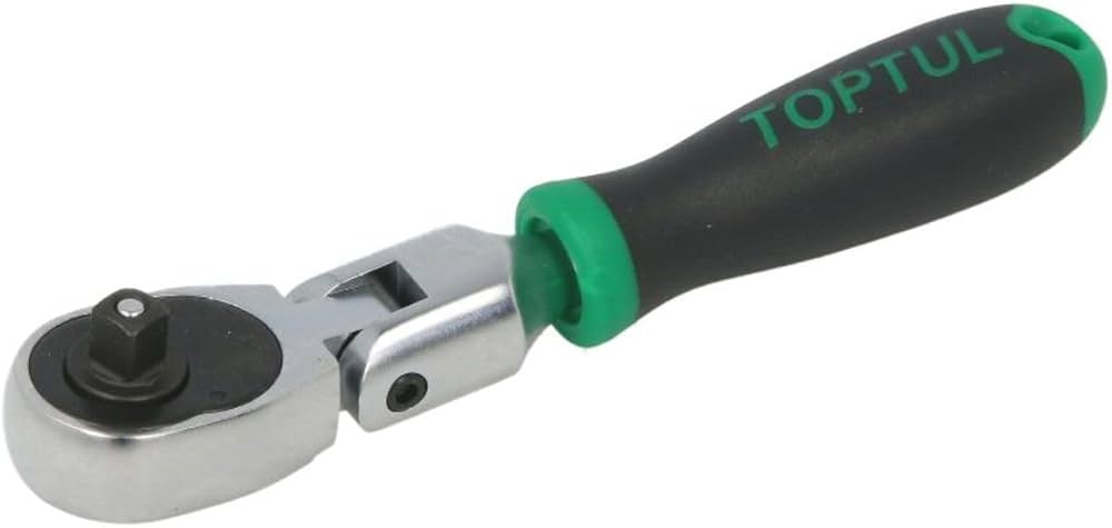 TOPTUL Stubby 1/4"" Drive Ratchet Handle